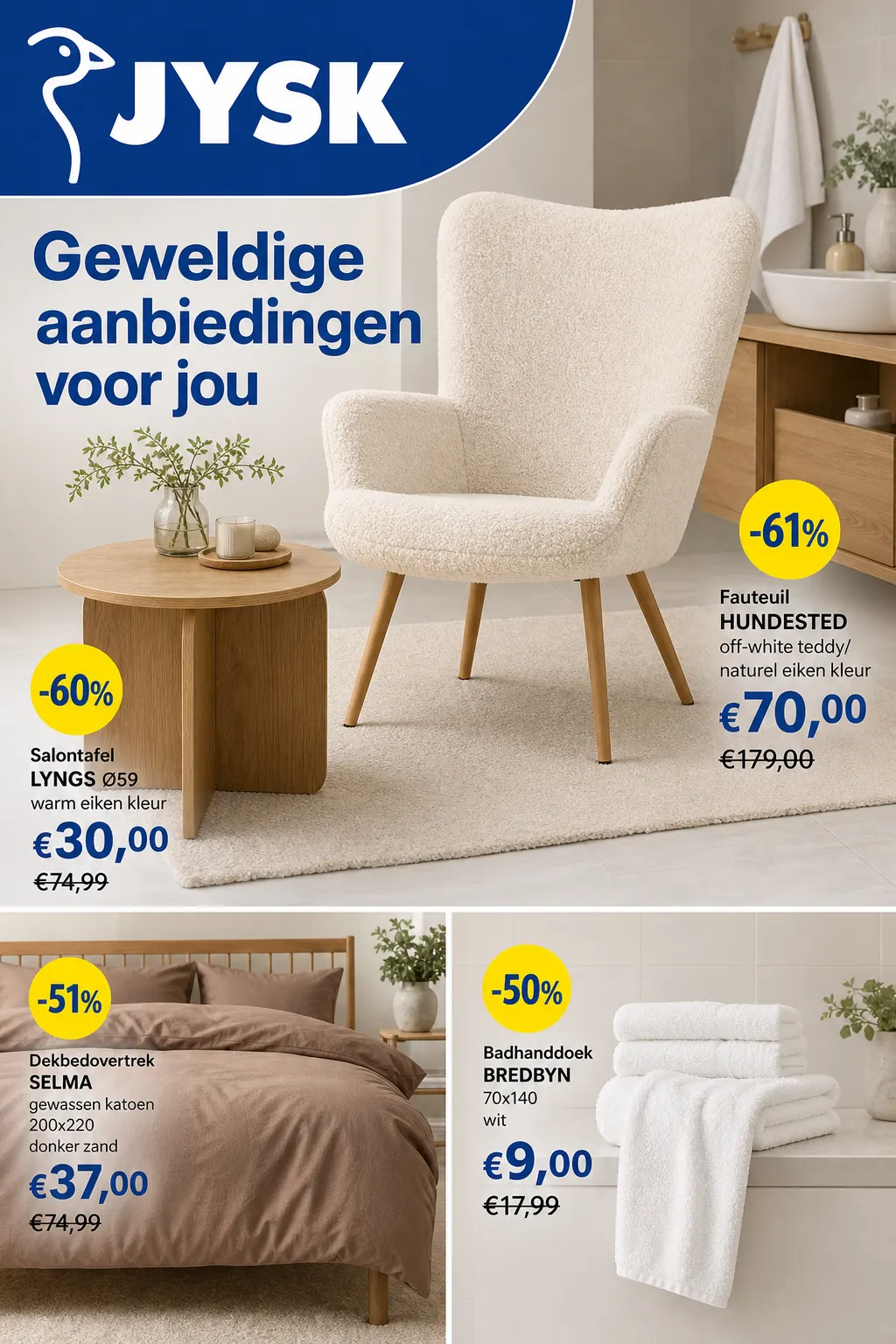 Speciale aanbiedingen van JYSK