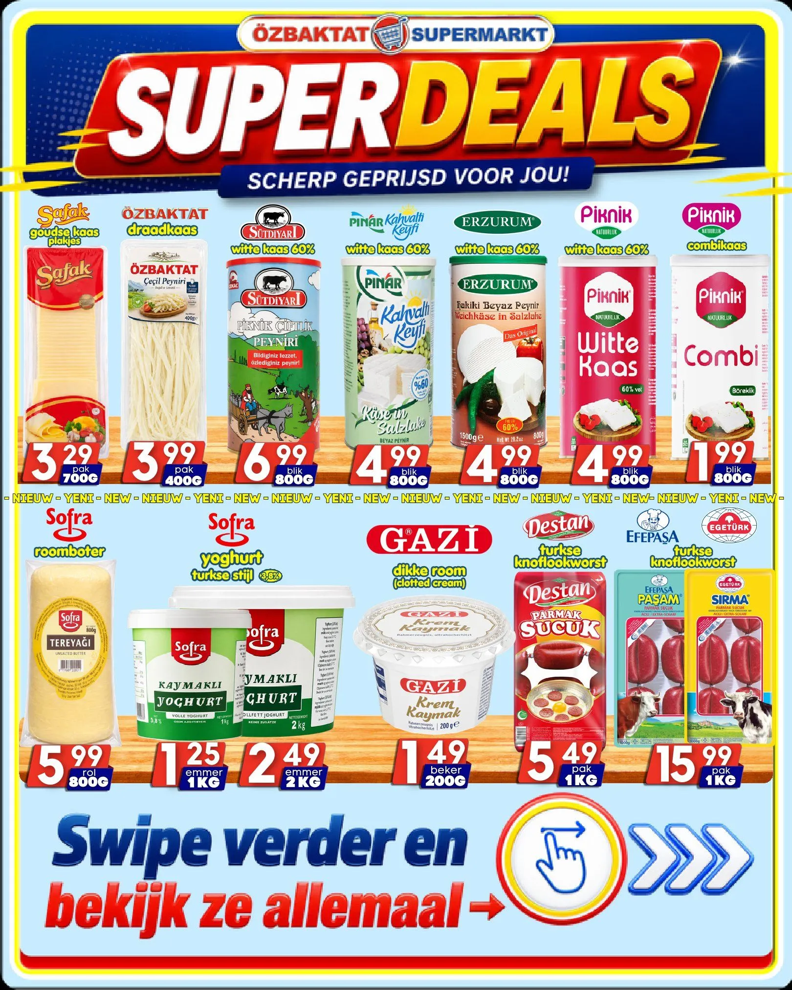 Speciale aanbiedingen van Özbaktat