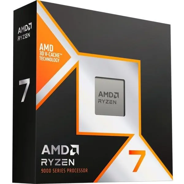 Ryzen 7 9800X3D, 4,7 GHz (5,2 GHz Turbo Boost) socket AM5 processor