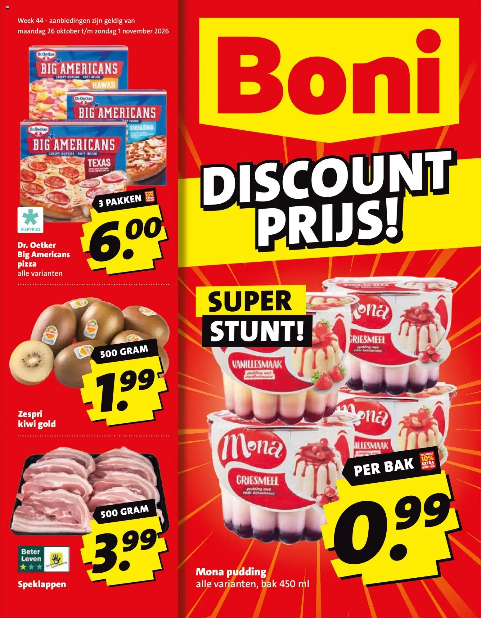 Speciale aanbiedingen van Boni