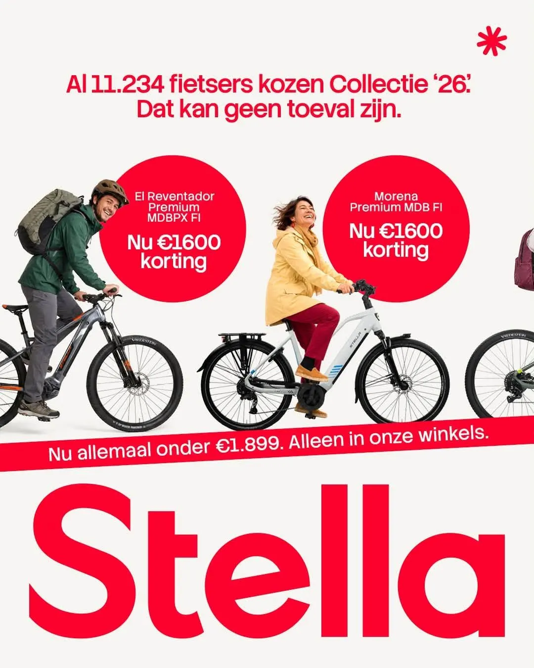Speciale aanbiedingen van Stella Fietsen